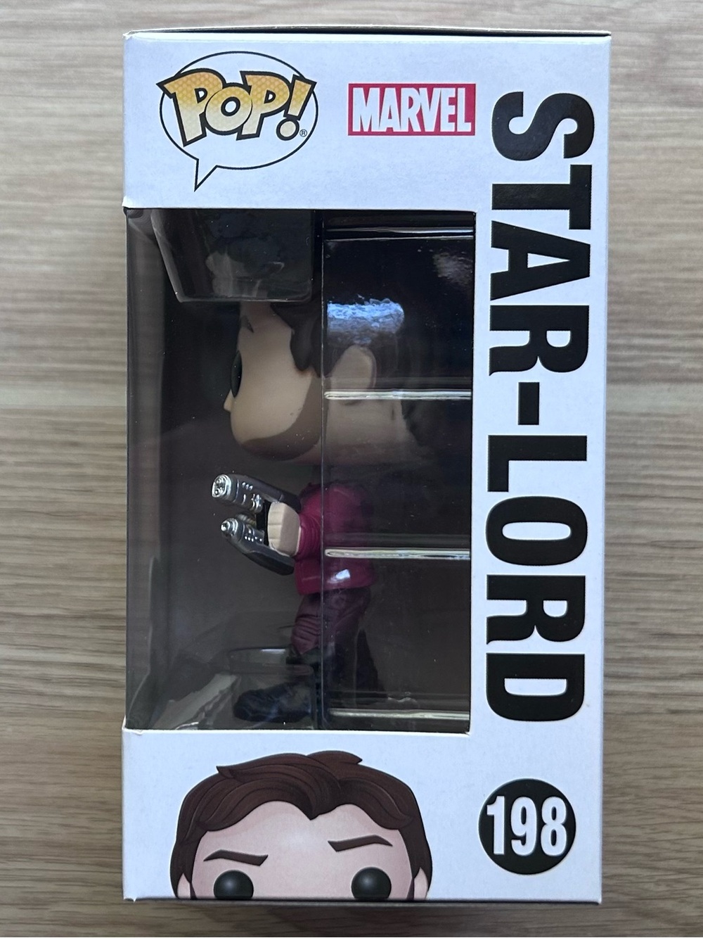 Funko Pop! Star-Lord from Guardians of the Galaxy Vol. 2 #198 - Picture 2 of 4